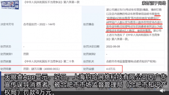 哈啰出行宣称超4亿粉丝推荐被罚,违反反不正当竞争法怎么处罚?